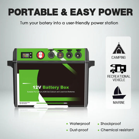 12V Battery Box Suncoast VE Series