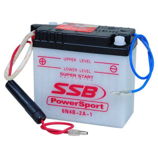 6N4B-2A-1 SSB Powersport Flooded Motorcycle Battery