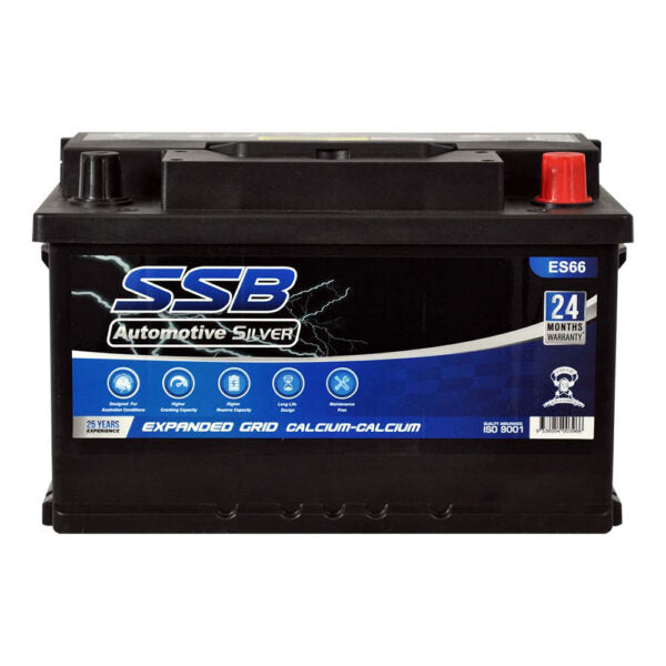ES66 SSB Silver MF Car Battery