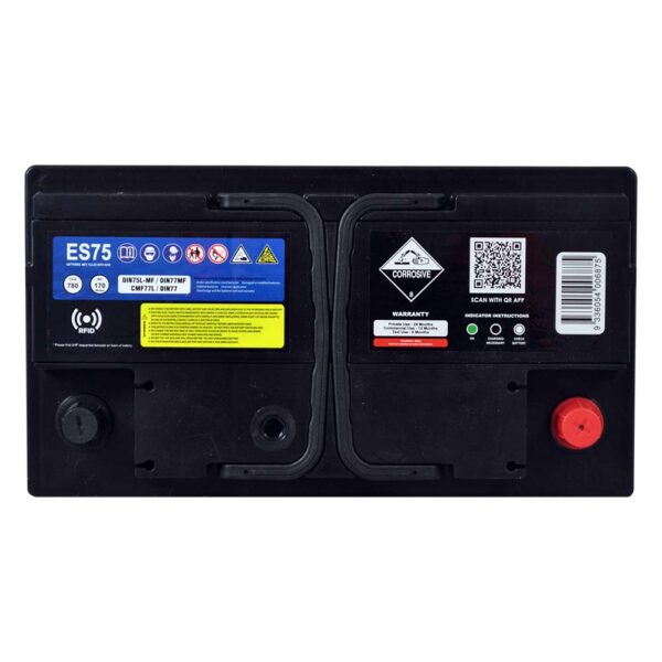 ES75 SSB Silver MF Car Battery