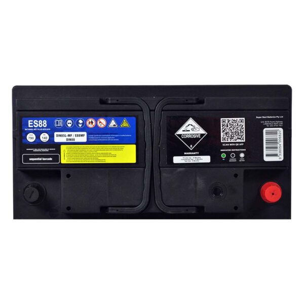 ES88 SSB Silver MF Car Battery