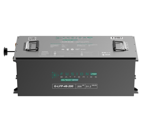 G-LFP-48-200 Fusion 48V 200AH Lithium Deep Cycle Battery Golf Buggy