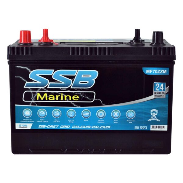 MF70ZZM SSB Marine Starting Battery