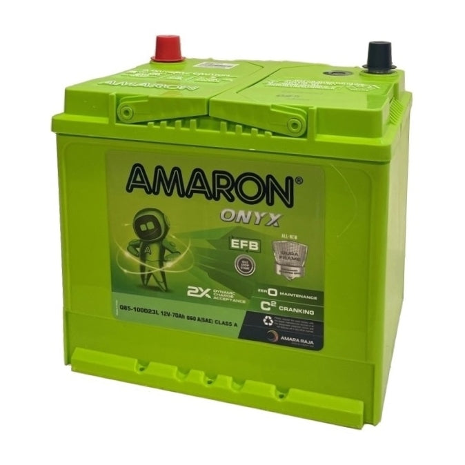 Q85 Amaron EFB Automotive Battery Q85-115D23L (EFB55D23L)