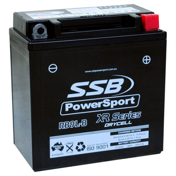 RB9L-B SSB XR Series Motorcycle Battery (12N9-BS)