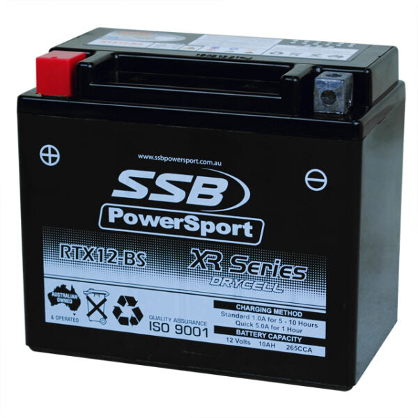 RTX12-BS SSB XR Series Motorcycle Battery