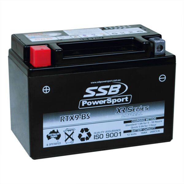 RTX9-BS SSB XR Series Motorcycle Battery