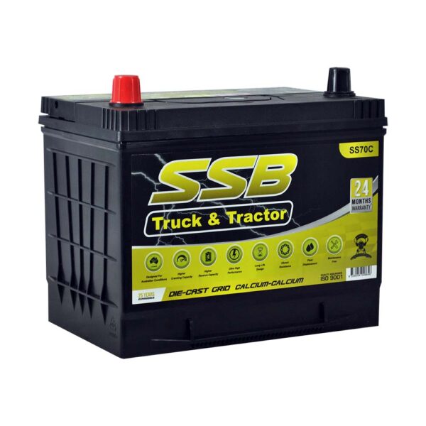 SS70C SSB Commercial Truck & Bus Battery (NS70C)