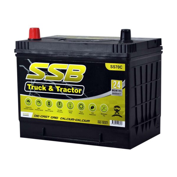 SS70C SSB Commercial Truck & Bus Battery (NS70C)