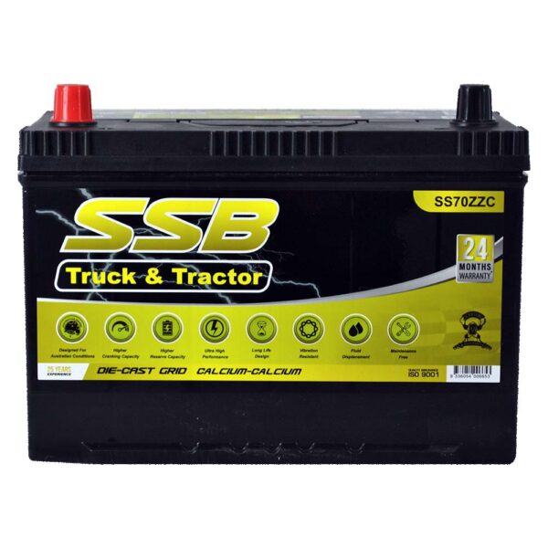 SS70ZZC SSB Commercial Truck & Bus Battery (NS70ZZC)