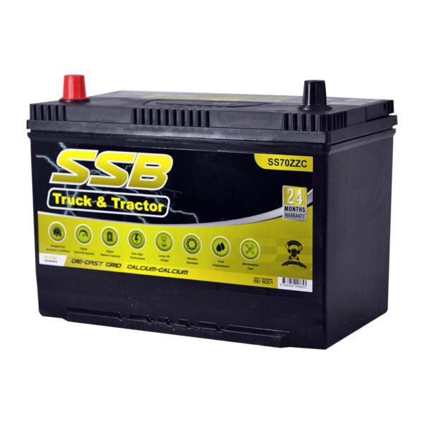 SS70ZZC SSB Commercial Truck & Bus Battery (NS70ZZC)