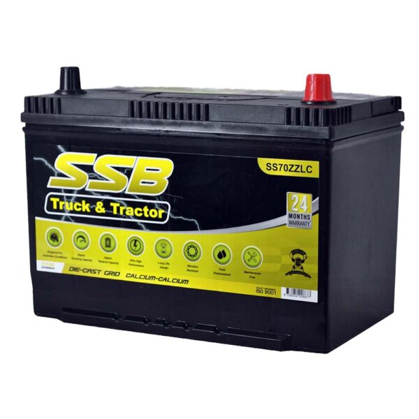 SS70ZZLC SSB Commercial Truck & Bus Battery (NS70ZZLC)