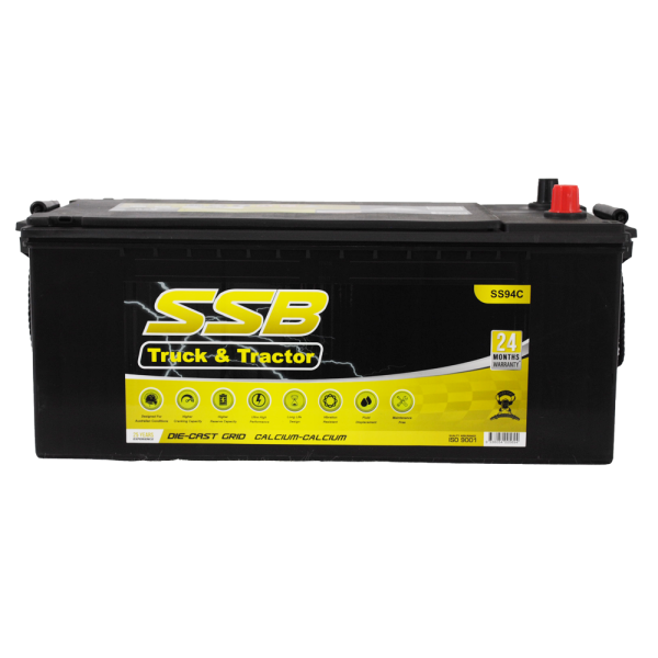 SS94C SSB Commercial Truck & Bus Battery (DIN94)
