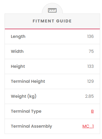 HVT-9 SSB DryCell HVT Motorcycle Battery