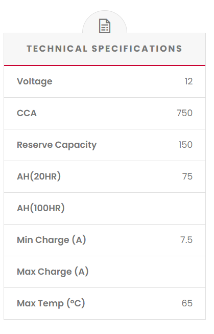SS70C SSB Commercial Truck & Bus Battery (NS70C)