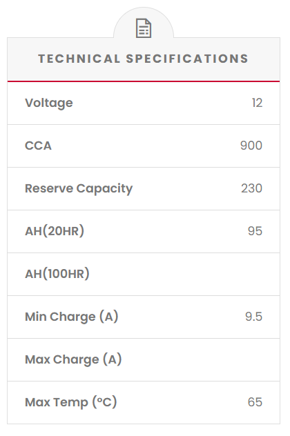 SS86C SSB Commercial Truck & Bus Battery (NS86C)
