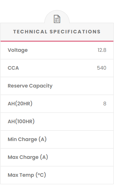 LFP30Q-BS SSB Lithium Ultralite Motorcycle Battery