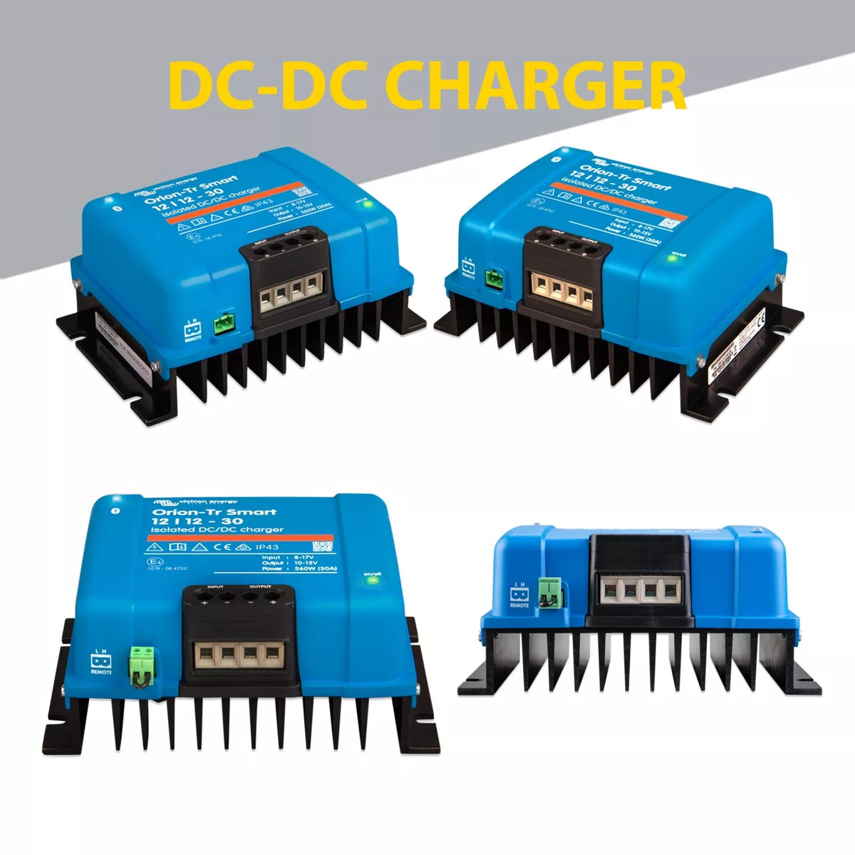 Victron Orion-Tr Smart 12/12-30A (360W) Isolated DC-DC Charger ORI121236120 – Express Post