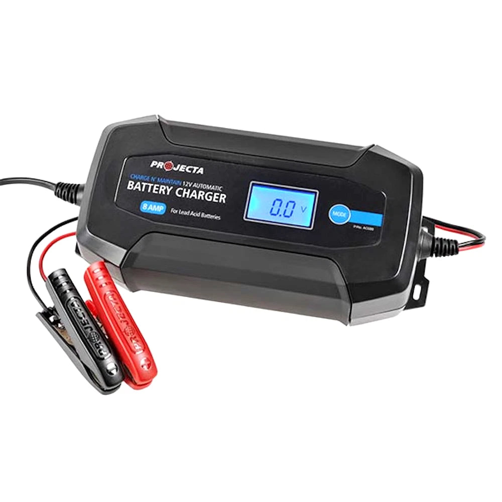 Projecta 8 Amp 12V 8 Stage Car Marine Caravan Automatic Battery Charger