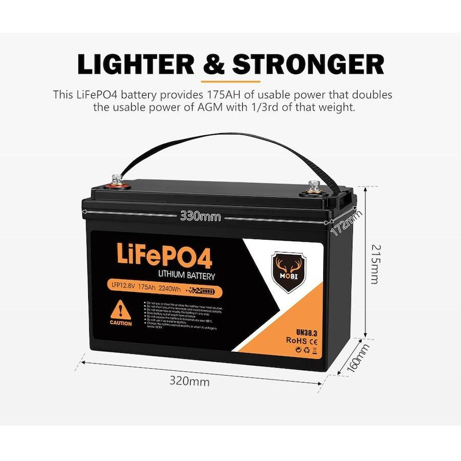 175AH 12V Lithium Deep Cycle Battery