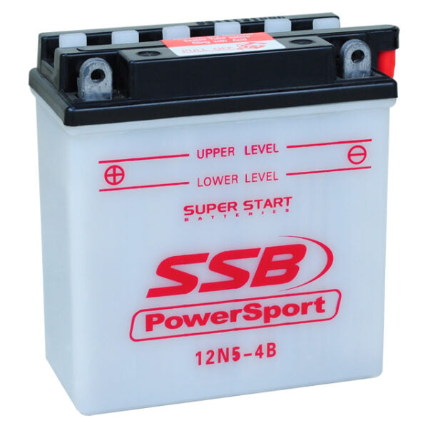 12N5-4B SSB Powersport Flooded Motorcycle Battery