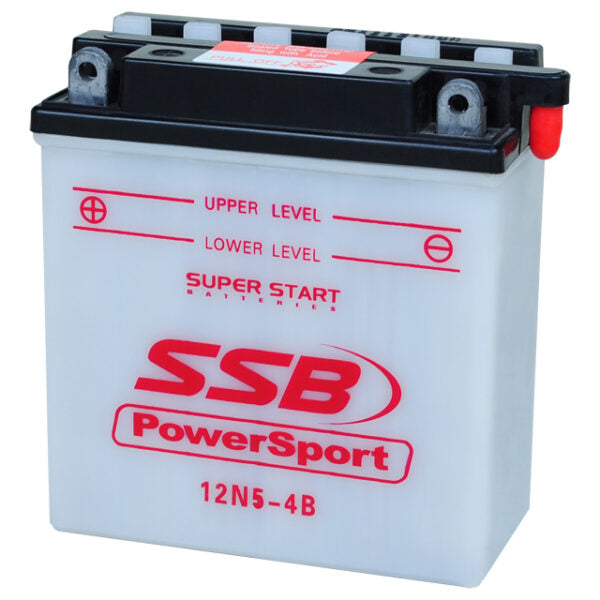 12N5-4B SSB Powersport Flooded Motorcycle Battery