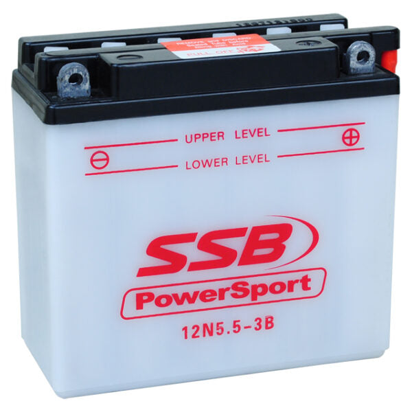 12N5.5-3B SSB Powersport Flooded Motorcycle Battery
