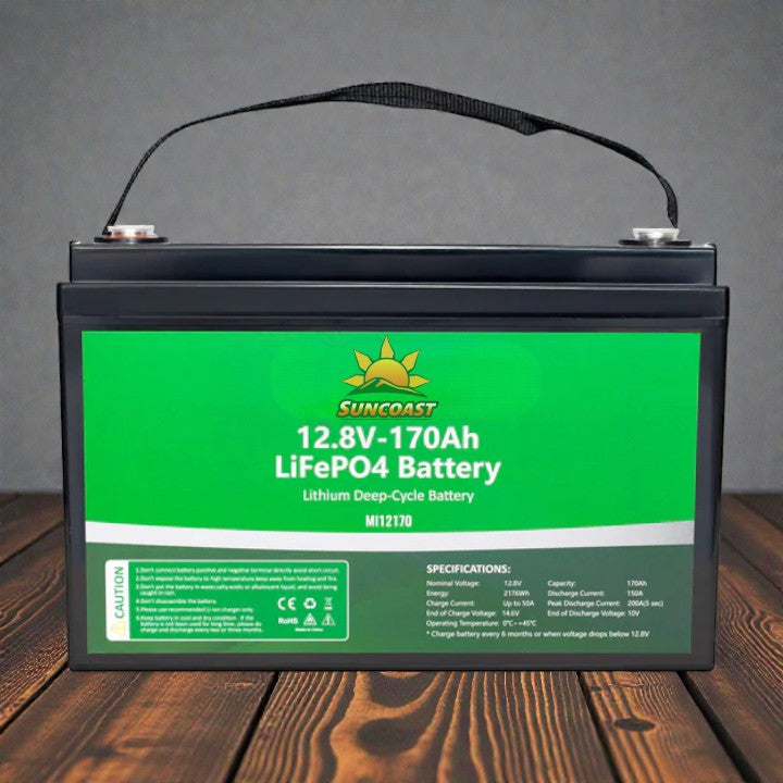 170Ah Lithium Battery Sunshine Coast 