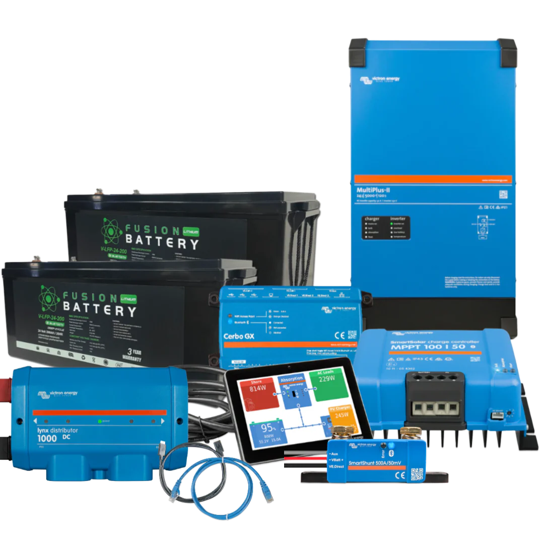 Suncoast 24V 5000VA Off-Grid System Pack – PowerMax 24V 10kWh