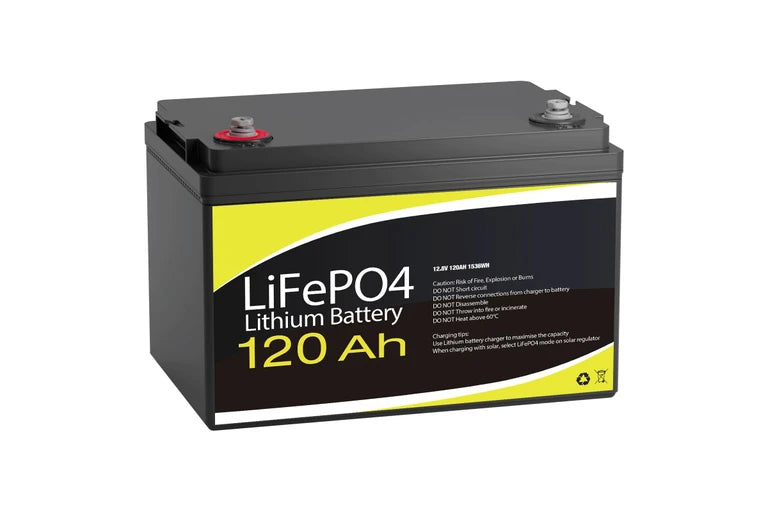 SunVolt 120Ah Lithium Battery LiFePO4 Deep Cycle 12V Battery