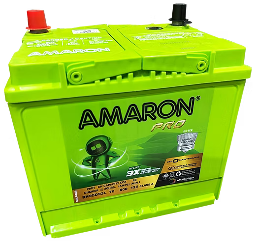Amaron Hi-Life Automotive Battery 95D23L (55D23L)