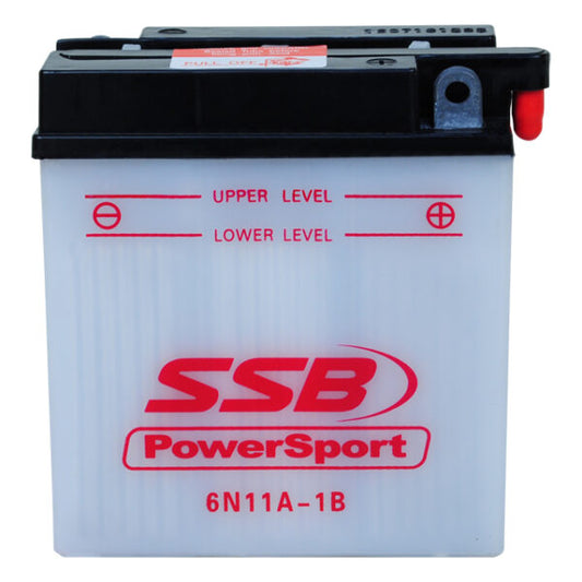 6N11A-1B SSB Powersport Flooded Motorcycle Battery