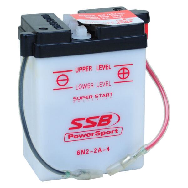6N2-2A-4 SSB Powersport Flooded Motorcycle Battery