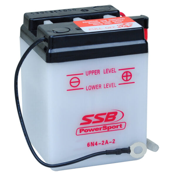 6N4-2A-2 SSB Powersport Flooded Motorcycle Battery