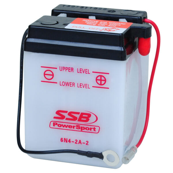 6N4-2A-2 SSB Powersport Flooded Motorcycle Battery