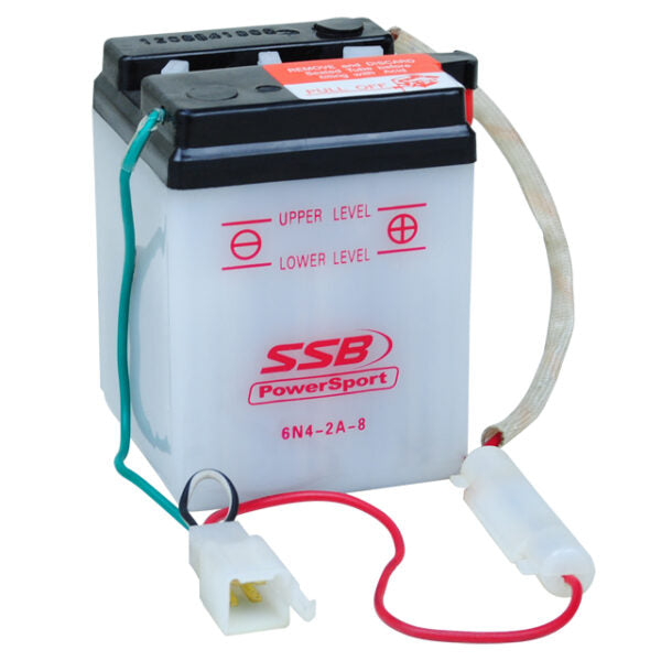 6N4-2A-8 SSB Powersport Flooded Motorcycle Battery
