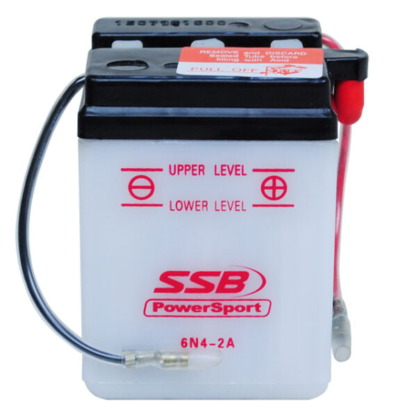6N4-2A SSB Powersport Flooded Motorcycle Battery