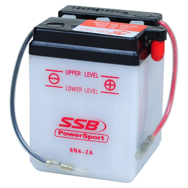 6N4-2A SSB Powersport Flooded Motorcycle Battery