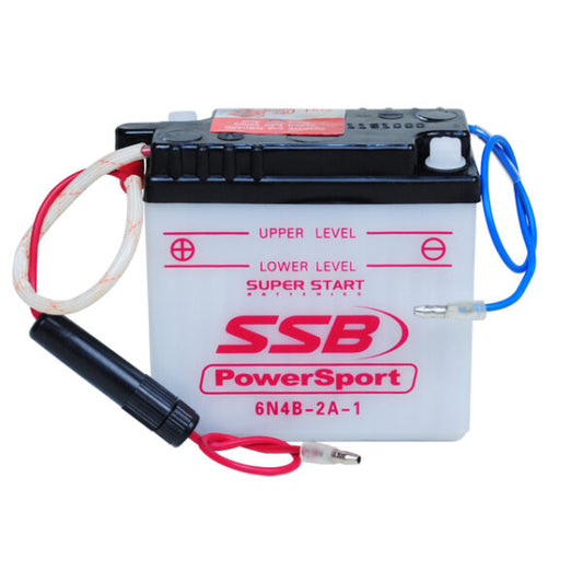 6N4B-2A-1 SSB Powersport Flooded Motorcycle Battery