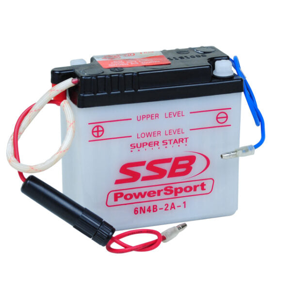 6N4B-2A-1 SSB Powersport Flooded Motorcycle Battery