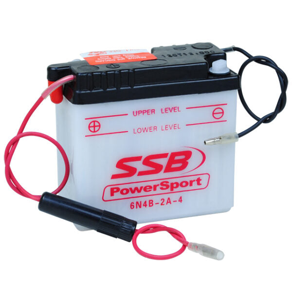 6N4B-2A-4 SSB Powersport Flooded Motorcycle Battery