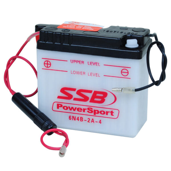 6N4B-2A-4 SSB Powersport Flooded Motorcycle Battery
