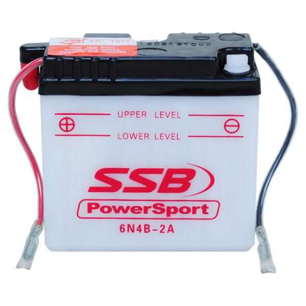 6N4B-2A SSB Powersport Flooded Motorcycle Battery