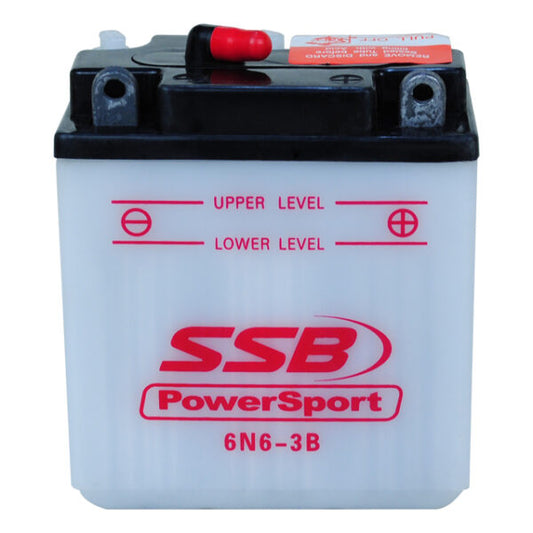 6N6-3B SSB Powersport Flooded Motorcycle Battery
