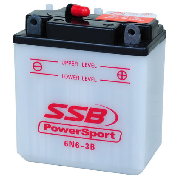 6N6-3B SSB Powersport Flooded Motorcycle Battery