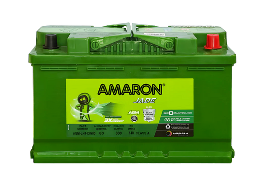 Amaron DIN80 LN4 AGM Stop-Start Battery