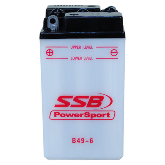B49-6 SSB Powersport Flooded Motorcycle Battery