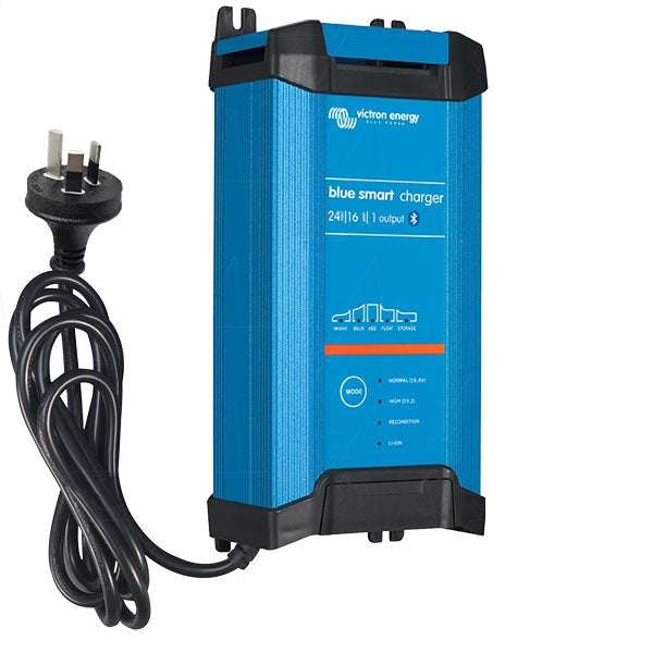Victron Blue Smart IP22 24V Battery Charger 24/16(1) – 16A Single Output - Express Post