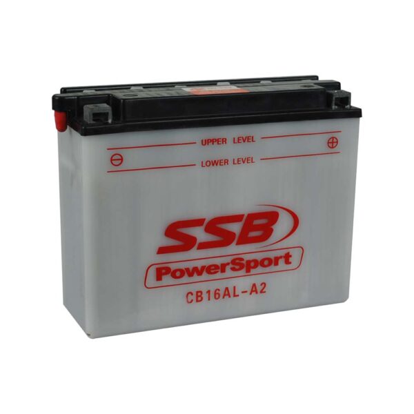 CB16AL-A2 SSB Powersport Flooded Motorcycle Battery