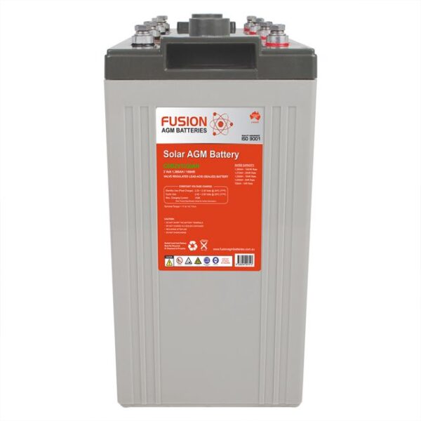 CBS2V1350AH Fusion Solar AGM 2V Solar Battery